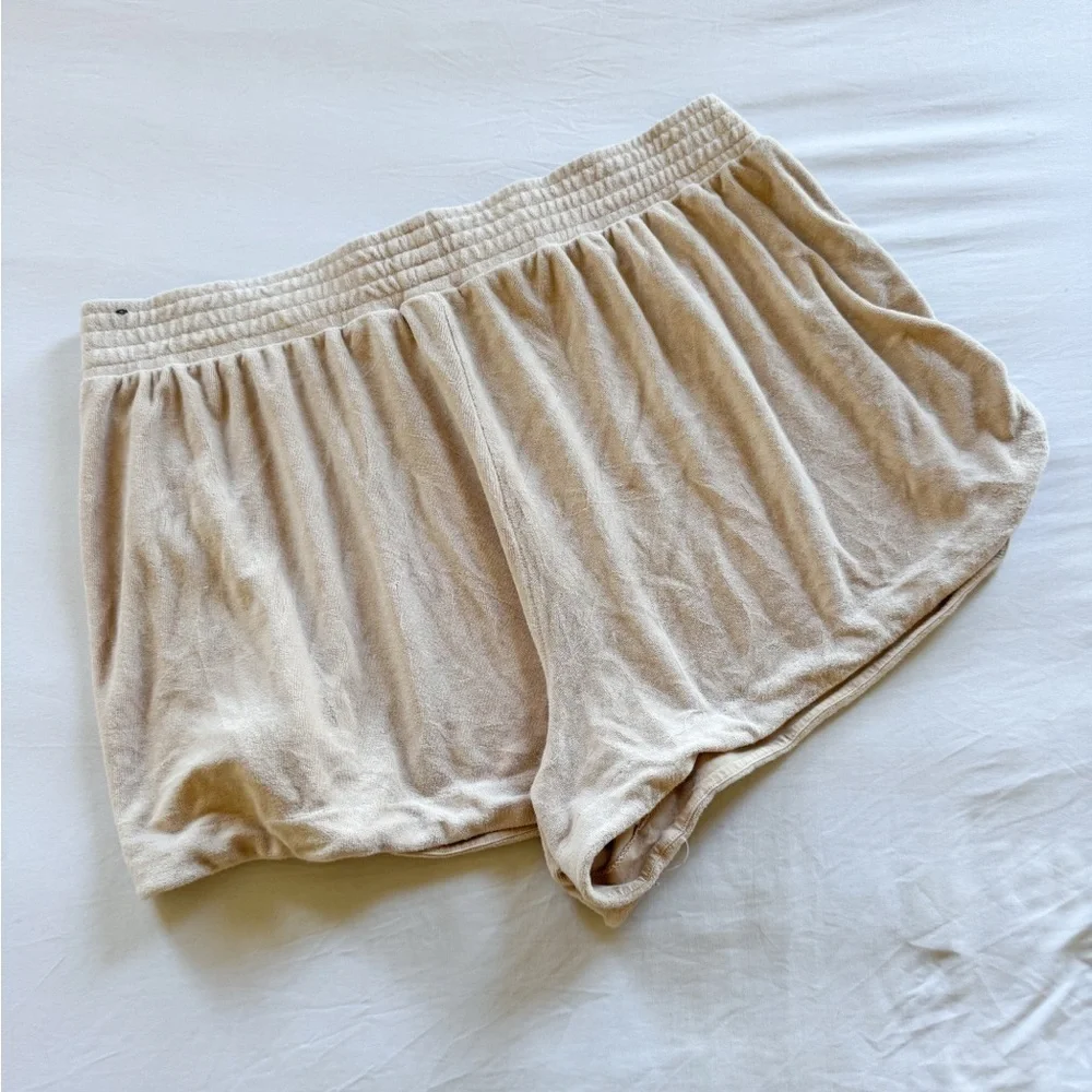 Women's Nike Shorts Nike Side Snap Shorts Size 2X Shimmer (J)
